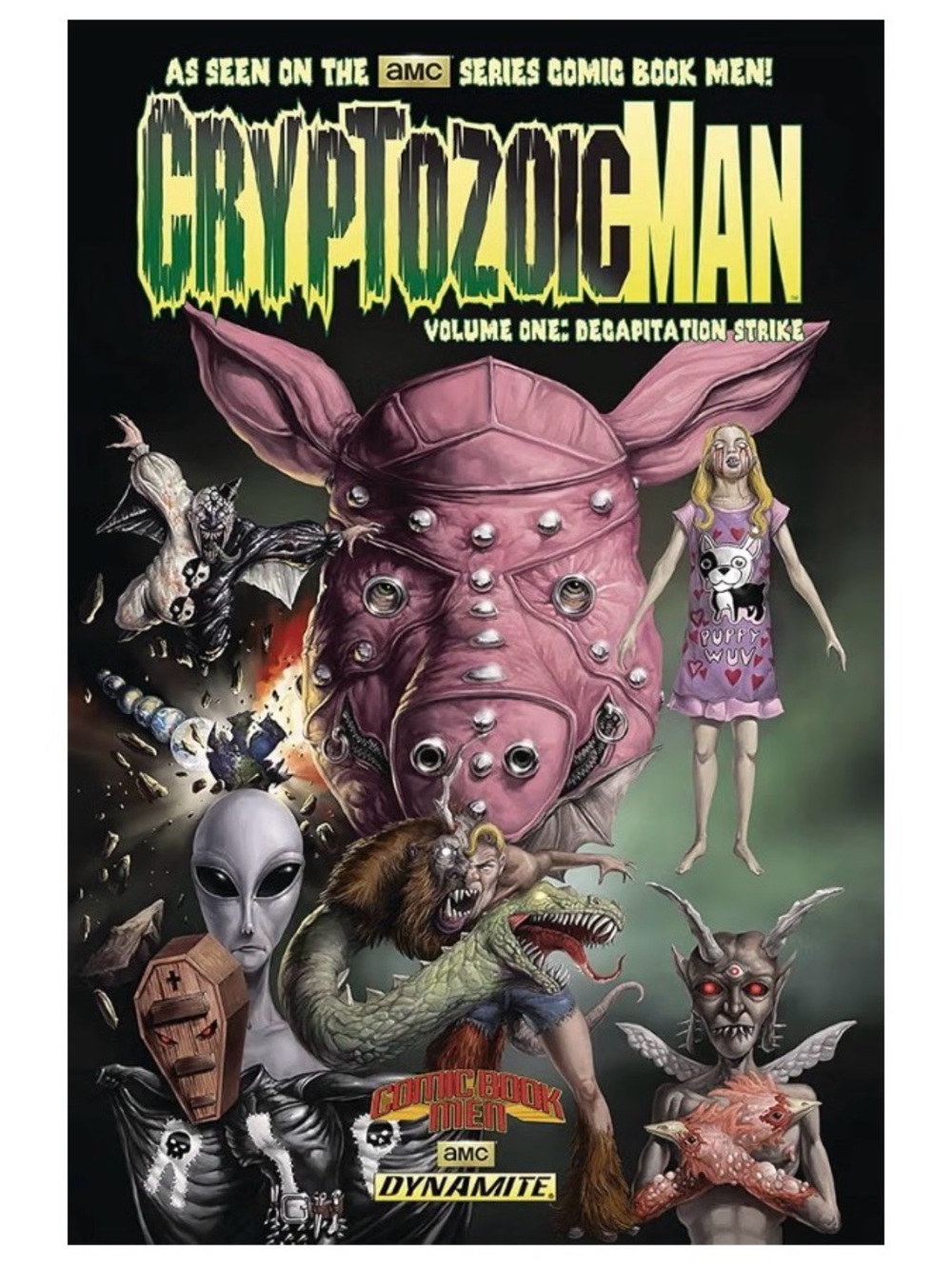 Cryptozic Man Trade Paper Back New Comic Book Men Tell Em Steve Dave